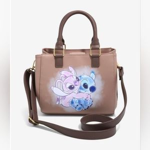 🎉❗️SALE❗️🎉 Loungefly Disney Lilo & Stitch Stitch & Angel Handbag